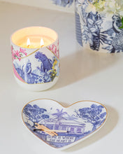 Load image into Gallery viewer, HEART SHAPE TRINKET TRAY - PIECES OF POETRY