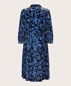 NEJALU DRESS - FEDERAL BLUE