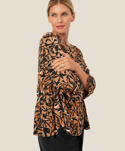 BINULA BLOUSE - BISQUIT