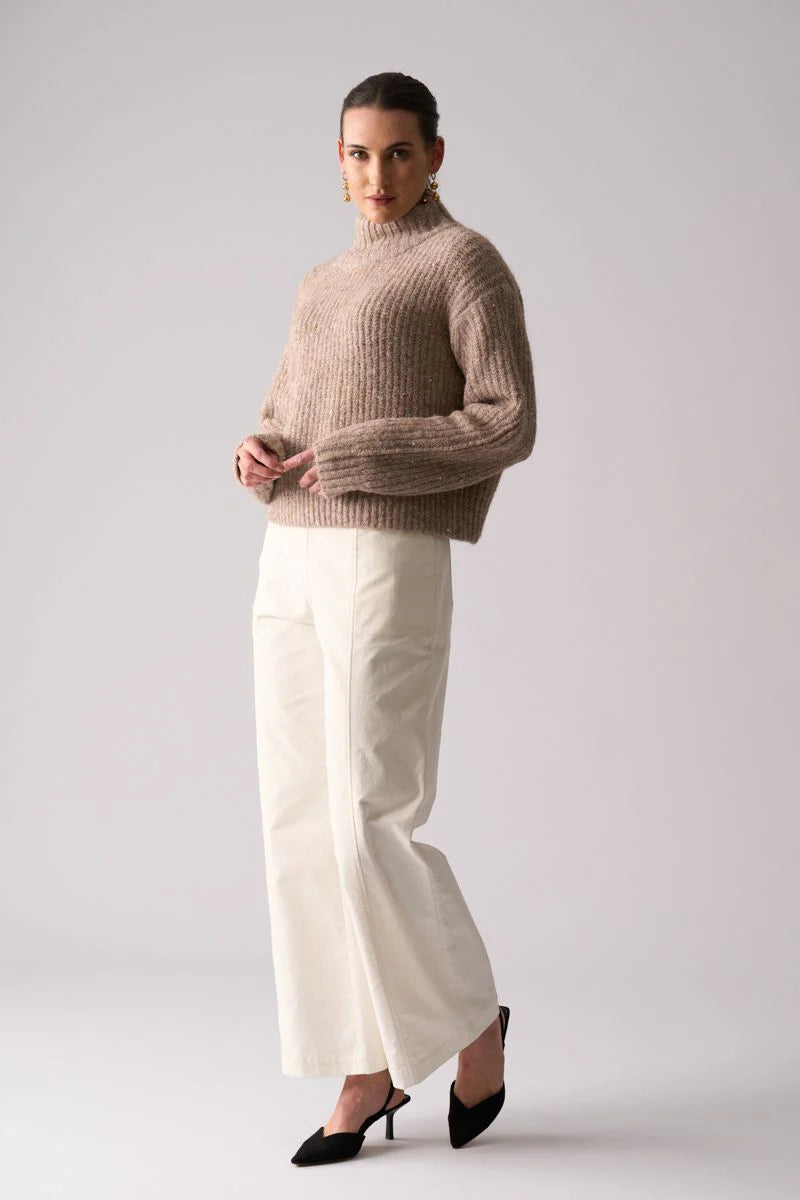 GLOW GETTER SWEATER - OAT