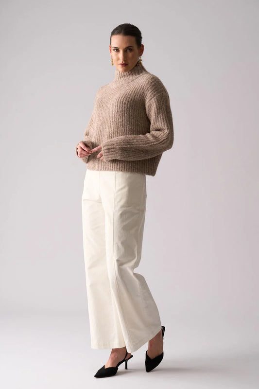 GLOW GETTER SWEATER - OAT