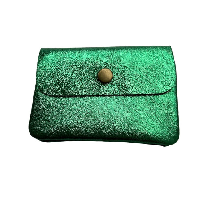 METALLIC COIN PURSE - CACTUS
