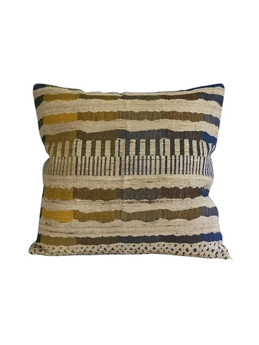 MARRAKESH WOOL SILK CUSHION - SQUARE