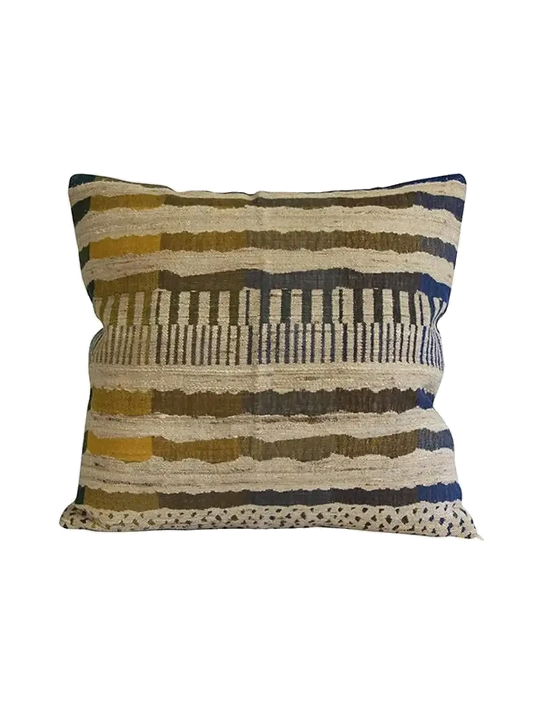 MARRAKESH WOOL SILK CUSHION - SQUARE