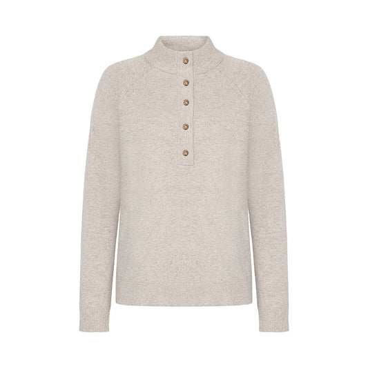 HADID PULLOVER - LIGHT OAT
