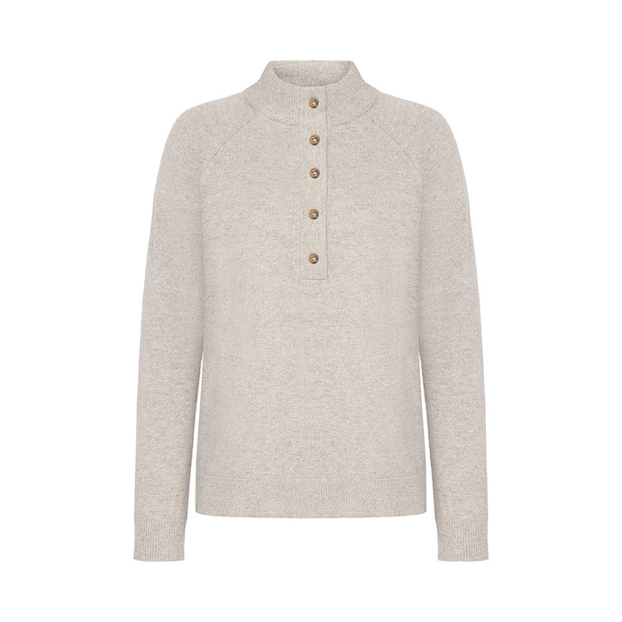 HADID PULLOVER - LIGHT OAT