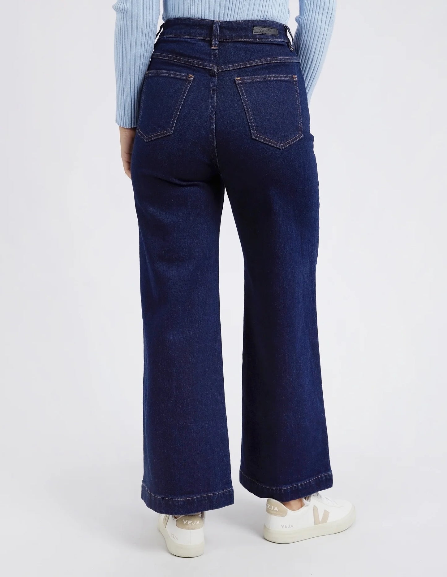 SARAH WIDE LEG JEAN - INDIGO