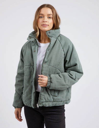 ROSALEE JACKET - WASHED GREEN