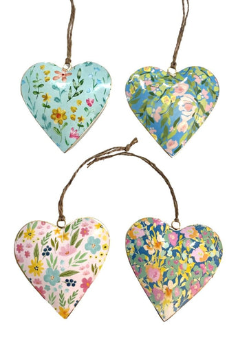 TIN HEARTS AND BIRDS - SET2