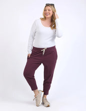 Load image into Gallery viewer, BRUNCH PANT - MERLOT
