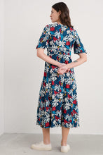 Load image into Gallery viewer, CHATEAUX DRESS (HALF SLEEVE) - SEAWEED FLOWER MARITIME
