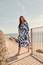 Load image into Gallery viewer, EARTHS COLOURS DRESS - HARBOUR SAILS CHALK