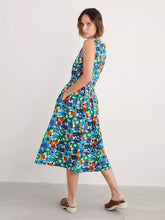 Load image into Gallery viewer, BELLE DRESS - SCREENPRINT FLORAL CHALK