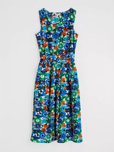 Load image into Gallery viewer, BELLE DRESS - SCREENPRINT FLORAL CHALK