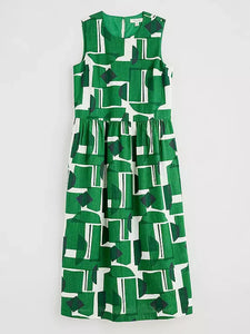SLEEVELESS BROUSE DRESS - PAPER FORMS ISLAND
