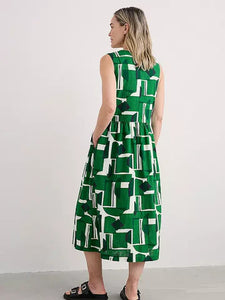 SLEEVELESS BROUSE DRESS - PAPER FORMS ISLAND