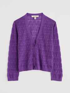 SWEET DAY CARDIGAN - PANSY