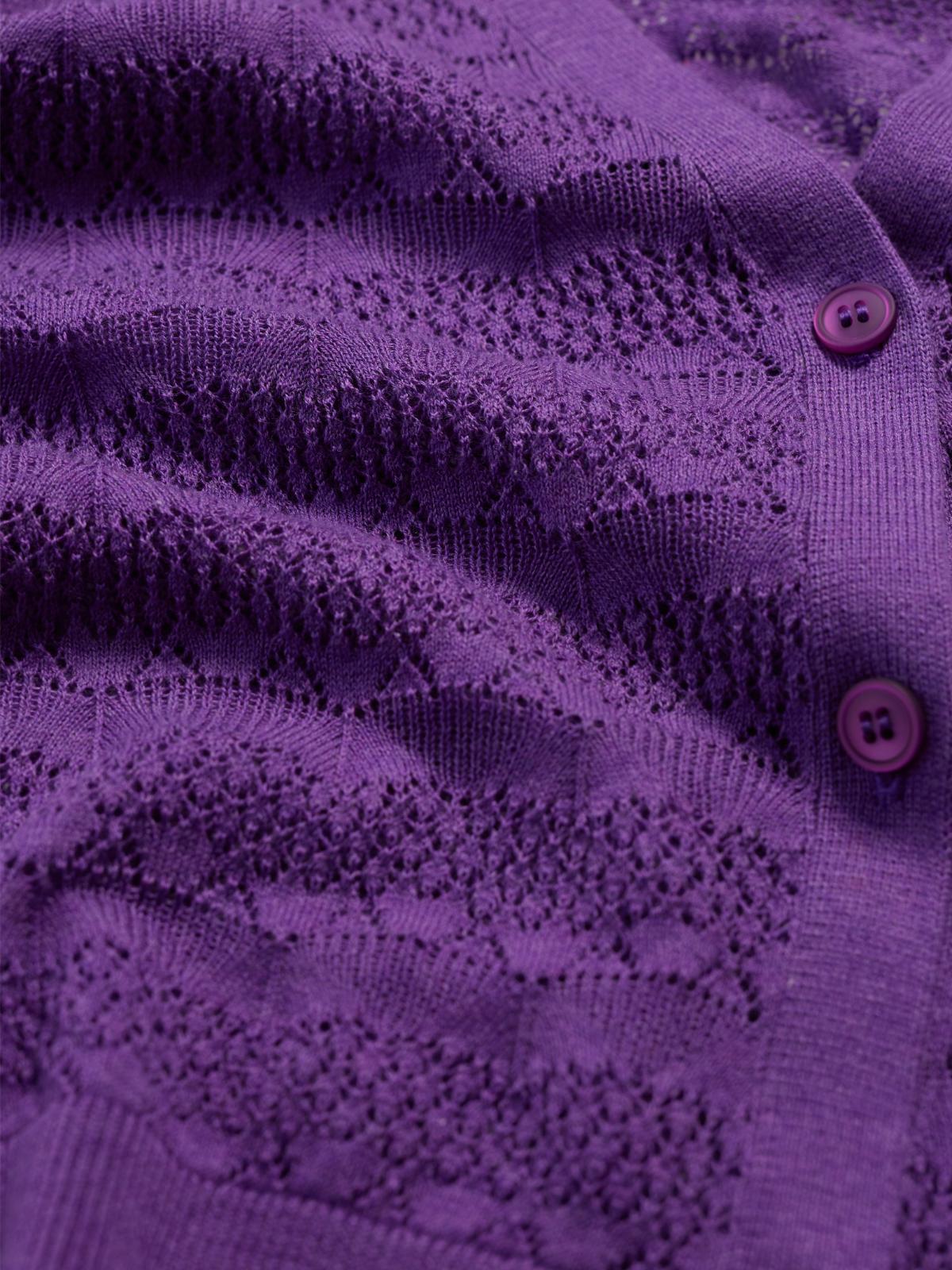 SWEET DAY CARDIGAN - PANSY