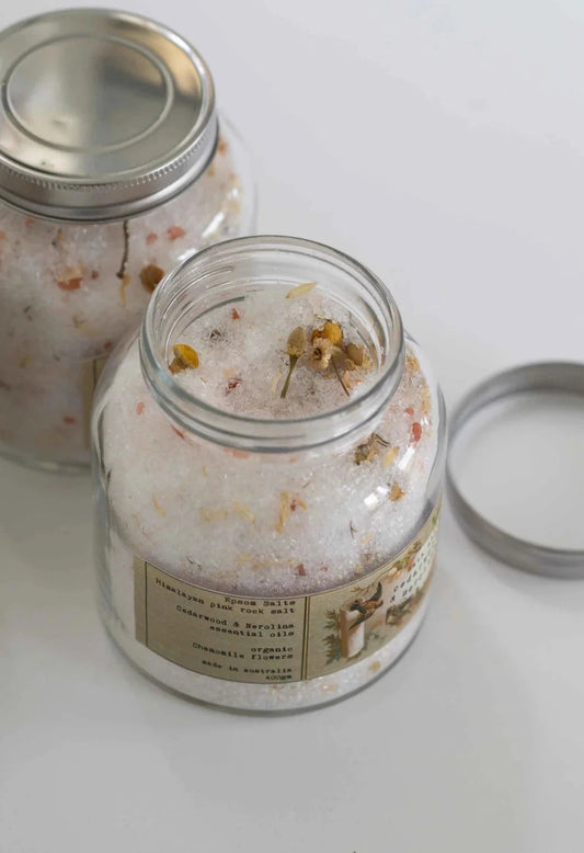 BATH SALTS - CEDARWOOD & NEROLINA