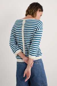 KNAVOCK JUMPER - MINI CORNISH SAILOR ECRU