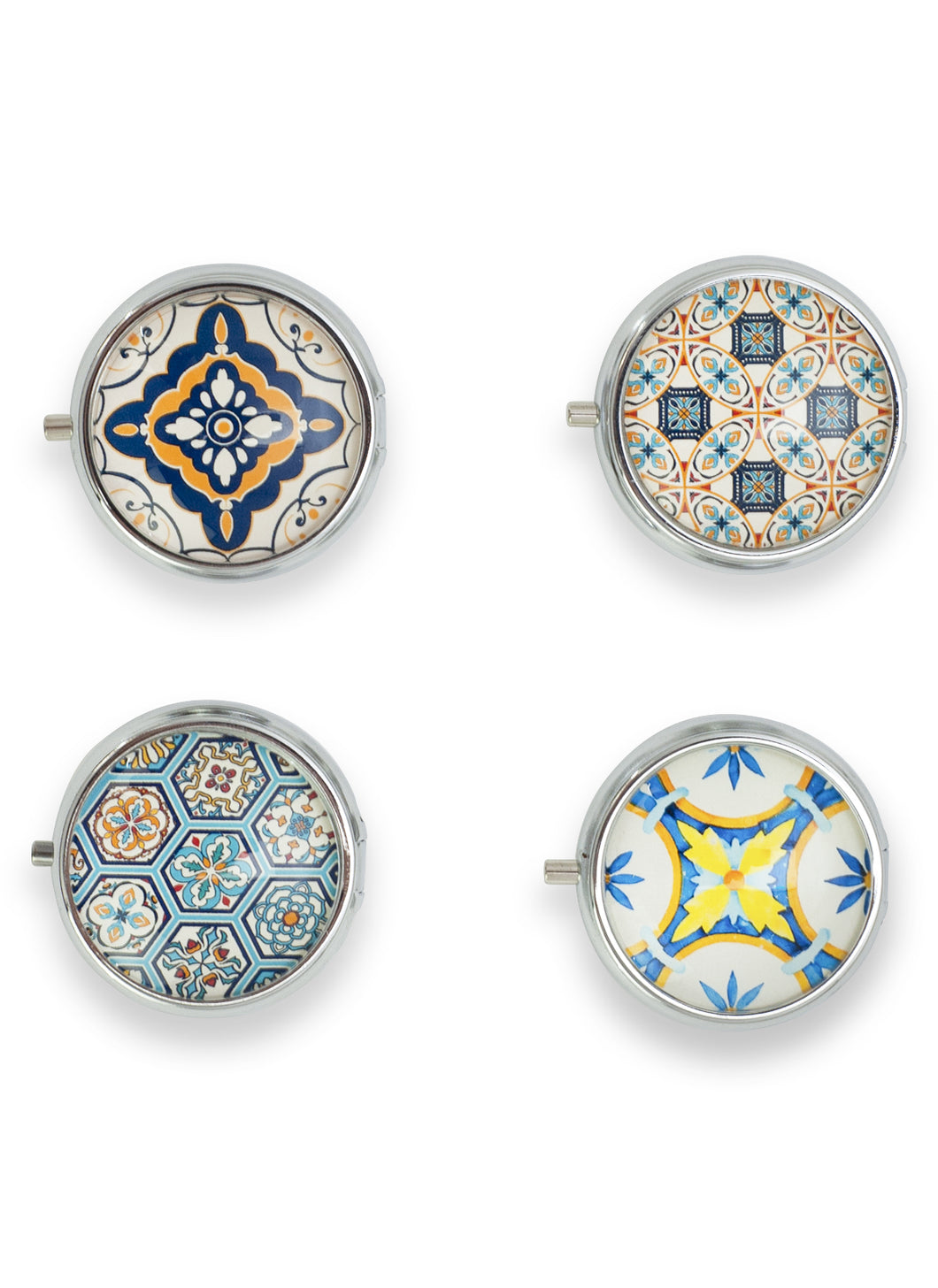 ASSORTED MOSAIC PILL BOX