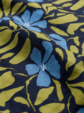 Load image into Gallery viewer, COLOUR STUDY TOP - LEAFY FLORAL MARITIME