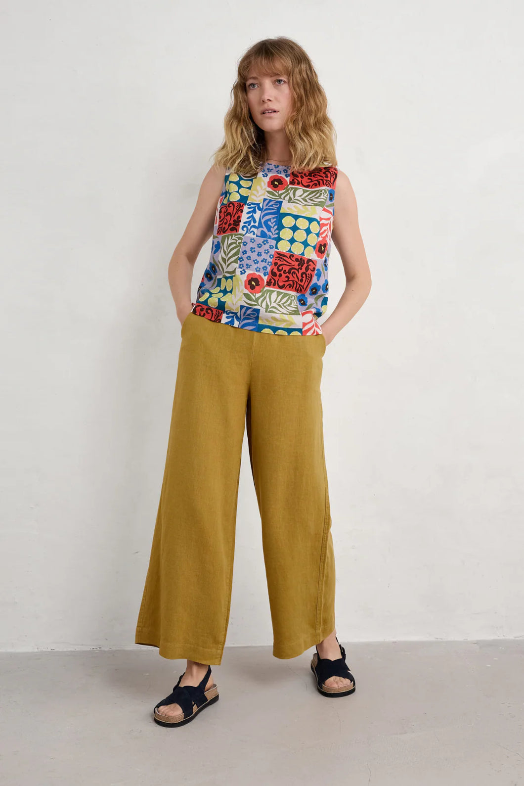 COLOUR STUDY TOP - HEADLAND PATCHWORK MIX