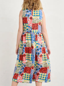 LOWLAND HEATHER DRESS - HEADLAND PATCHWORK MIX
