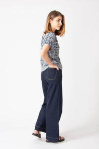 V-NECK PULLOVER - MOROCCO PATTERN