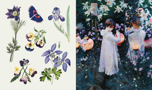 BLOOMS & BUTTERFLIES STICKER TREASURY BOOK