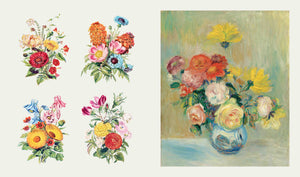 BLOOMS & BUTTERFLIES STICKER TREASURY BOOK