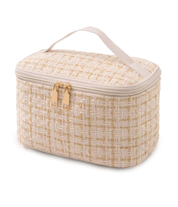 COSMETIC TRAVEL BAG - LATTICE
