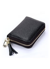 Load image into Gallery viewer, LEATHER RFID CARD HOLDER
