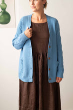 Load image into Gallery viewer, CHARLI CARDIGAN - LICHEN BLUE