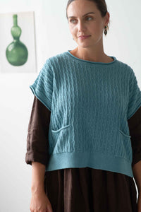 SUNDAY VEST - MARINE