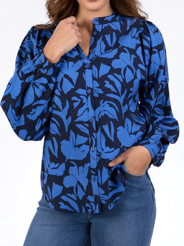 RILEY BLOUSE - RILEY FLORAL PRINT