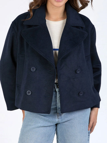 HARLEY PEACOAT - DARK SAPPHIRE