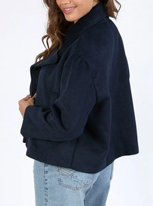 HARLEY PEACOAT - DARK SAPPHIRE