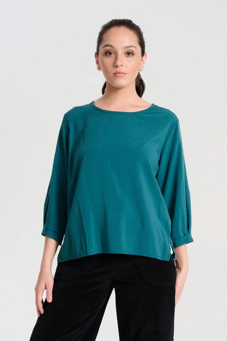 RHEA CHEMISE - TEAL