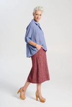 Load image into Gallery viewer, HELBURN HAVEN SKIRT - VINO