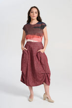 Load image into Gallery viewer, MILWAUKEE HAVEN SKIRT - VINO