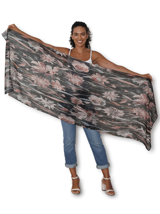 THE ARTIST’S LABEL SCARF - PUZZLE BLOOM