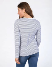 Load image into Gallery viewer, HAYLEY RIB LONG SLEEVE TEE
