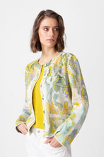 Load image into Gallery viewer, SHORT CARDIGAN - TERRAIN PATTERN