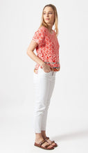 Load image into Gallery viewer, SLEEVELESS PULLOVER - MIX&amp;MATCH PATTERN - CORAL