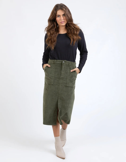 COLLETE CORD SKIRT