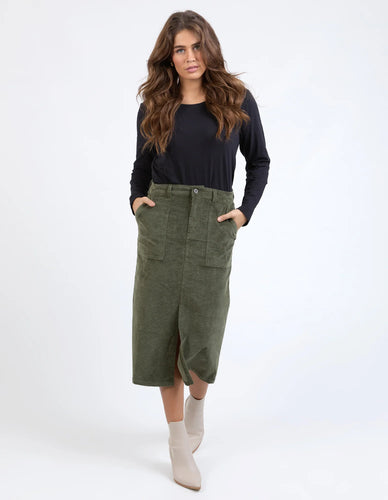 COLLETE CORD SKIRT