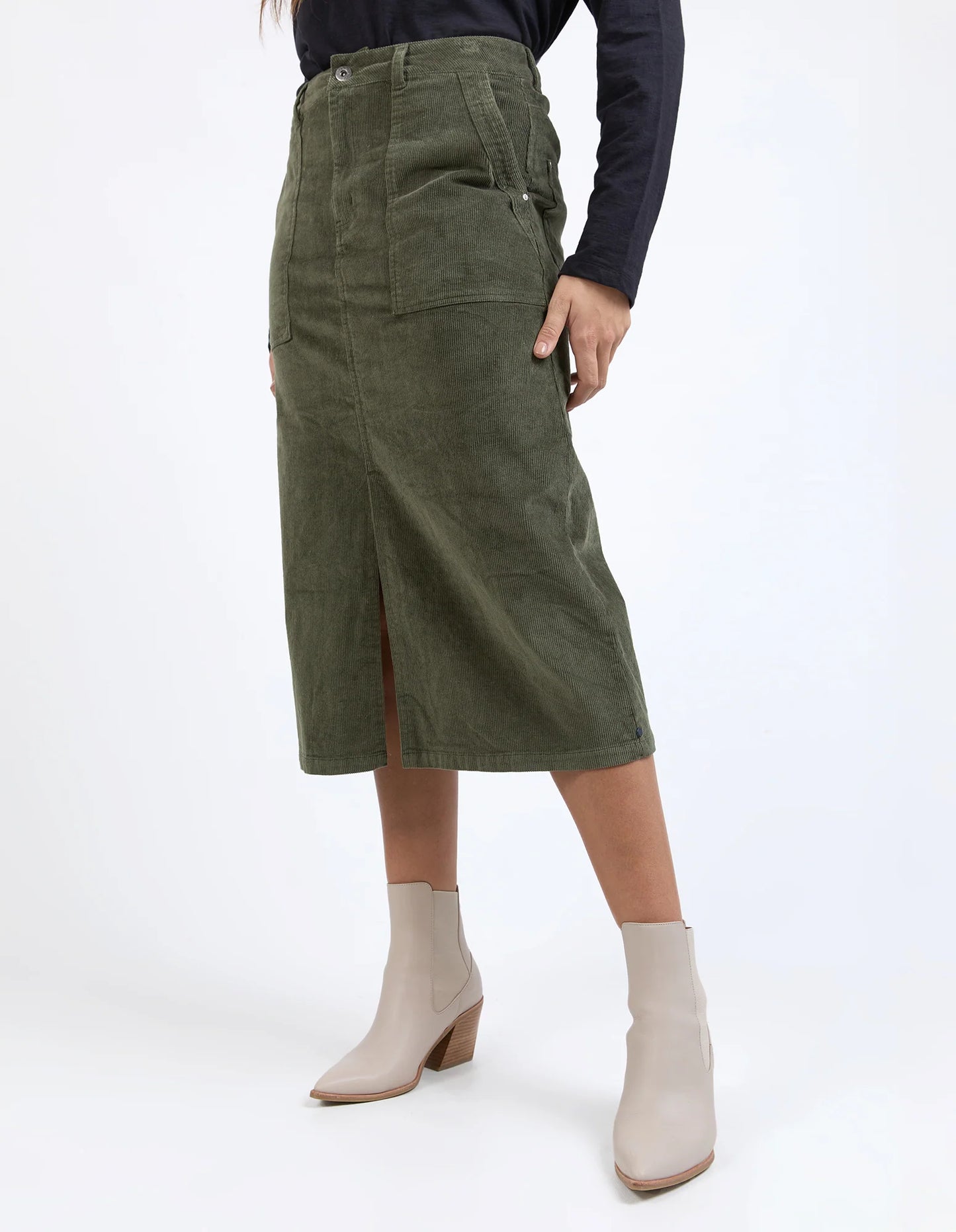 COLLETE CORD SKIRT