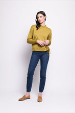 Load image into Gallery viewer, BEST SIDE MERINO KNIT TOP - CHARTREUSE