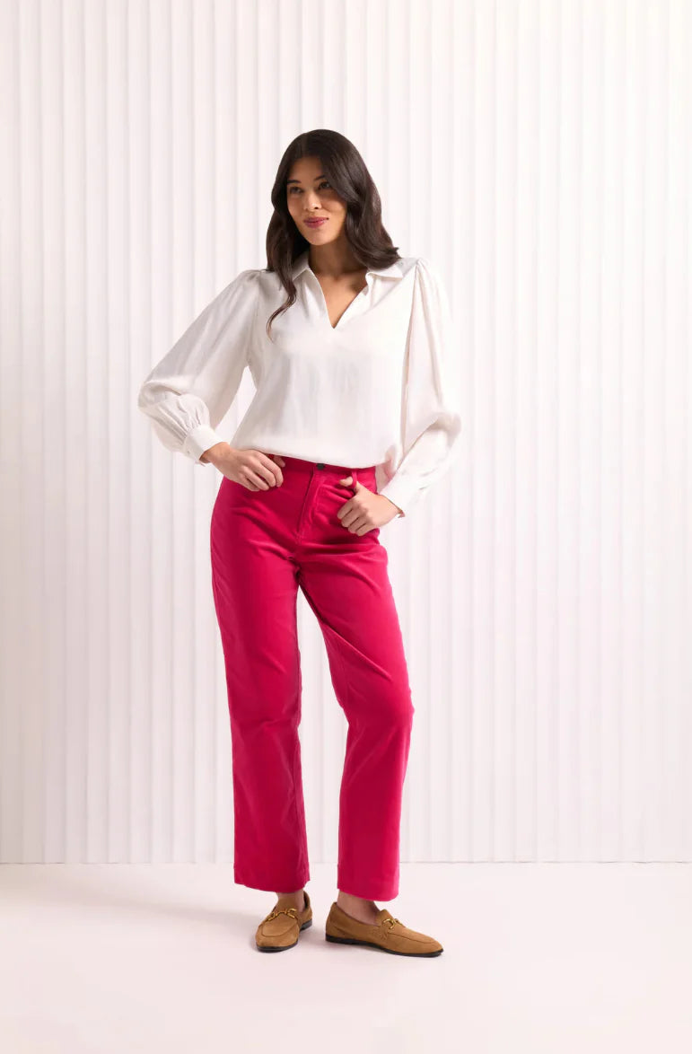 MAKE A STATEMENT BLOUSE - IVORY